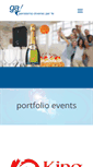 Mobile Screenshot of events.ga-web.it